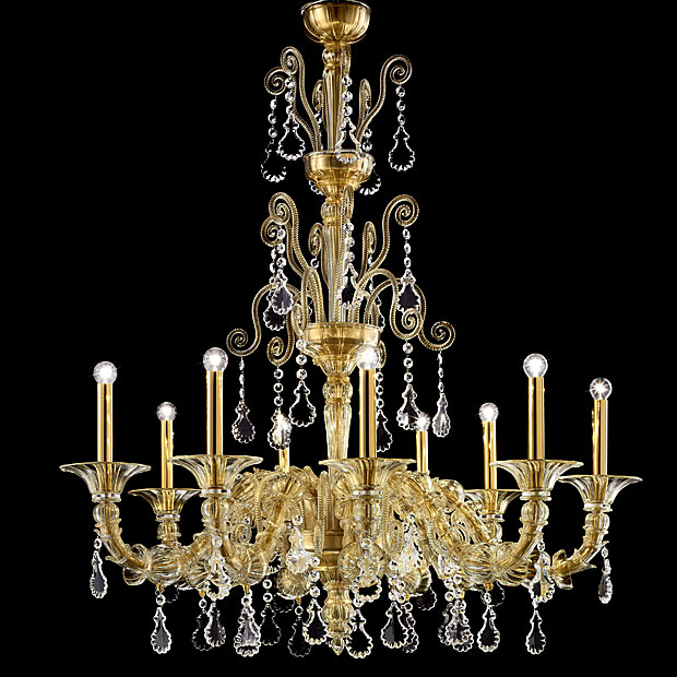Barovier&Toso 5560/18 Baikal Chandeliers