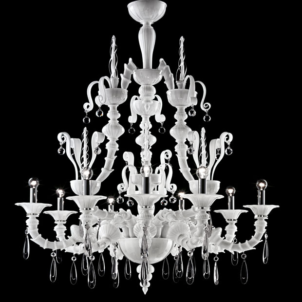Barovier&Toso 5596/06 Dhamar Chandeliers