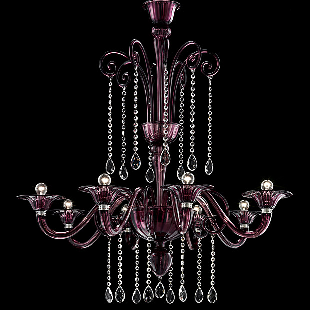 Barovier&Toso 5556/08 Erfud Chandeliers