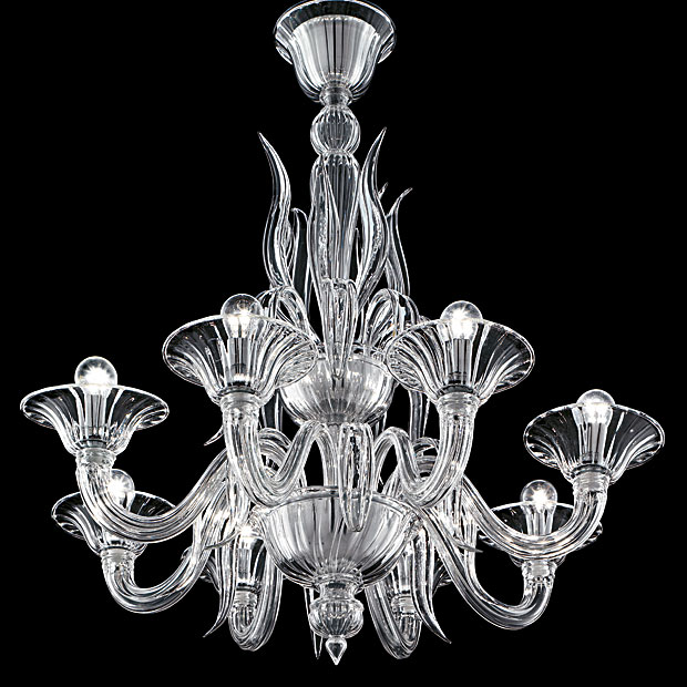Barovier&Toso 5306/06 Fauve Chandeliers