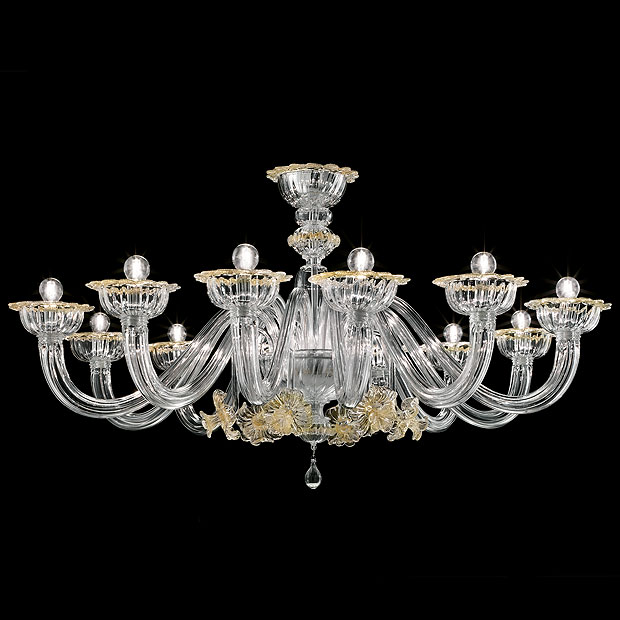 Barovier&Toso 5705/02 Nekhel Chandeliers