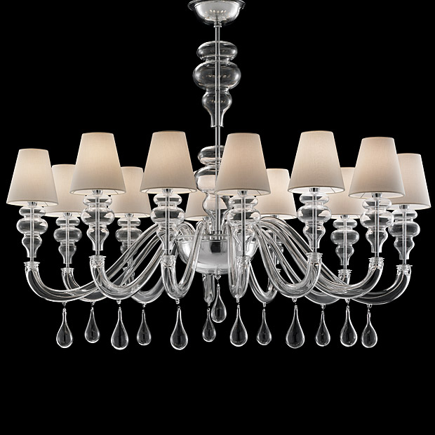 Barovier&Toso 7159 Ran Round Chandeliers