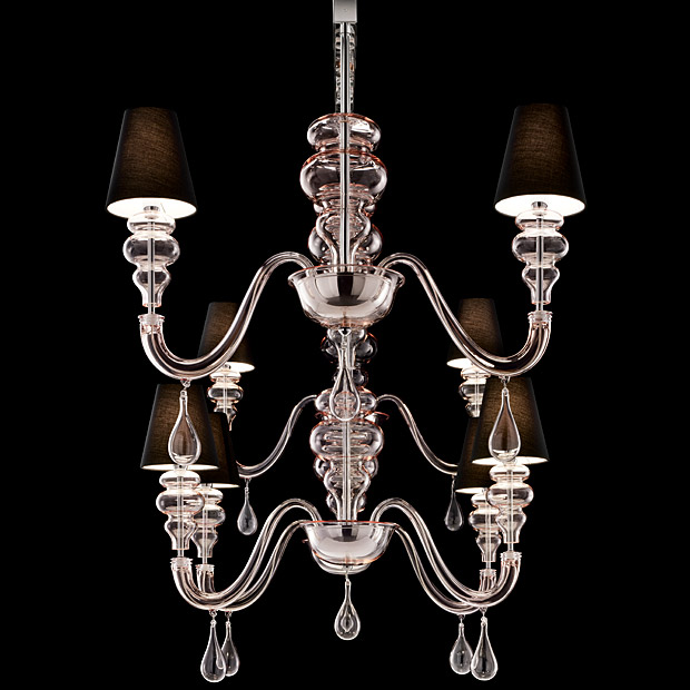 Barovier&Toso 7174 Ran Side Chandeliers