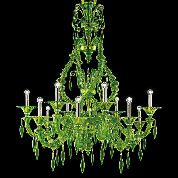 Barovier&Toso 5558/12 San Giorgio Chandeliers